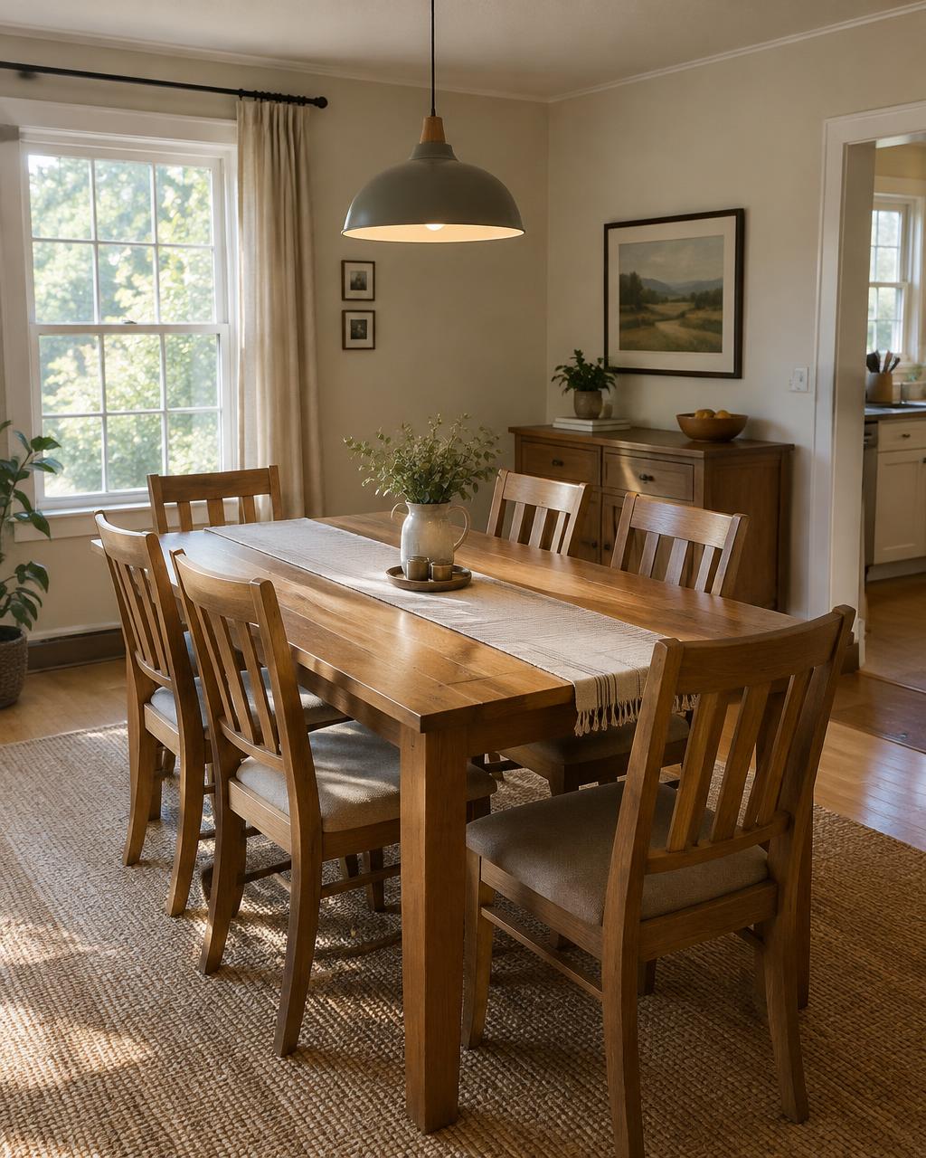 Shared dining area