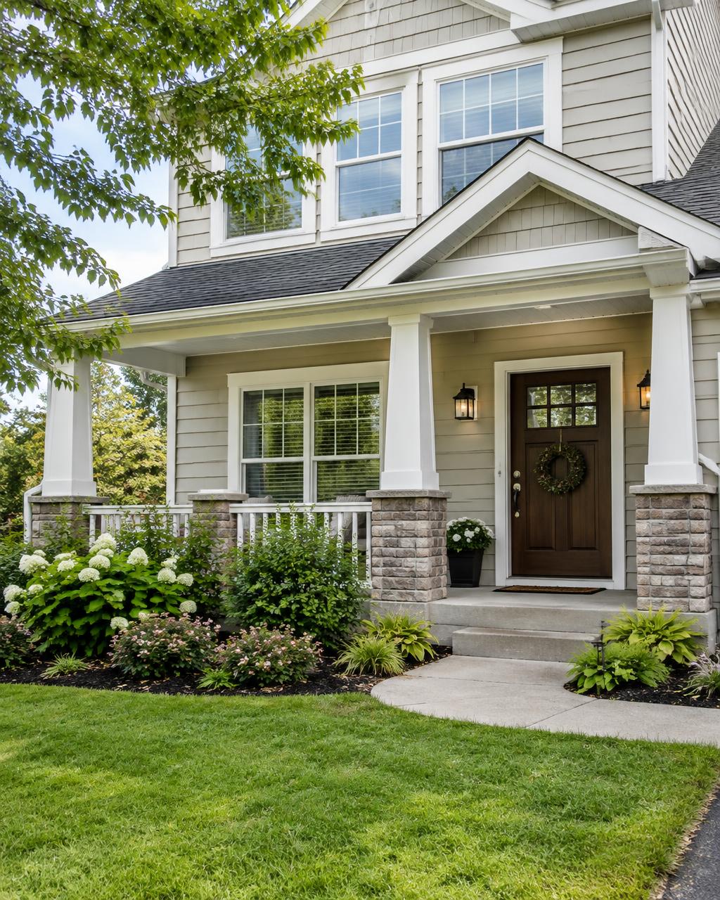 Welcoming home exterior